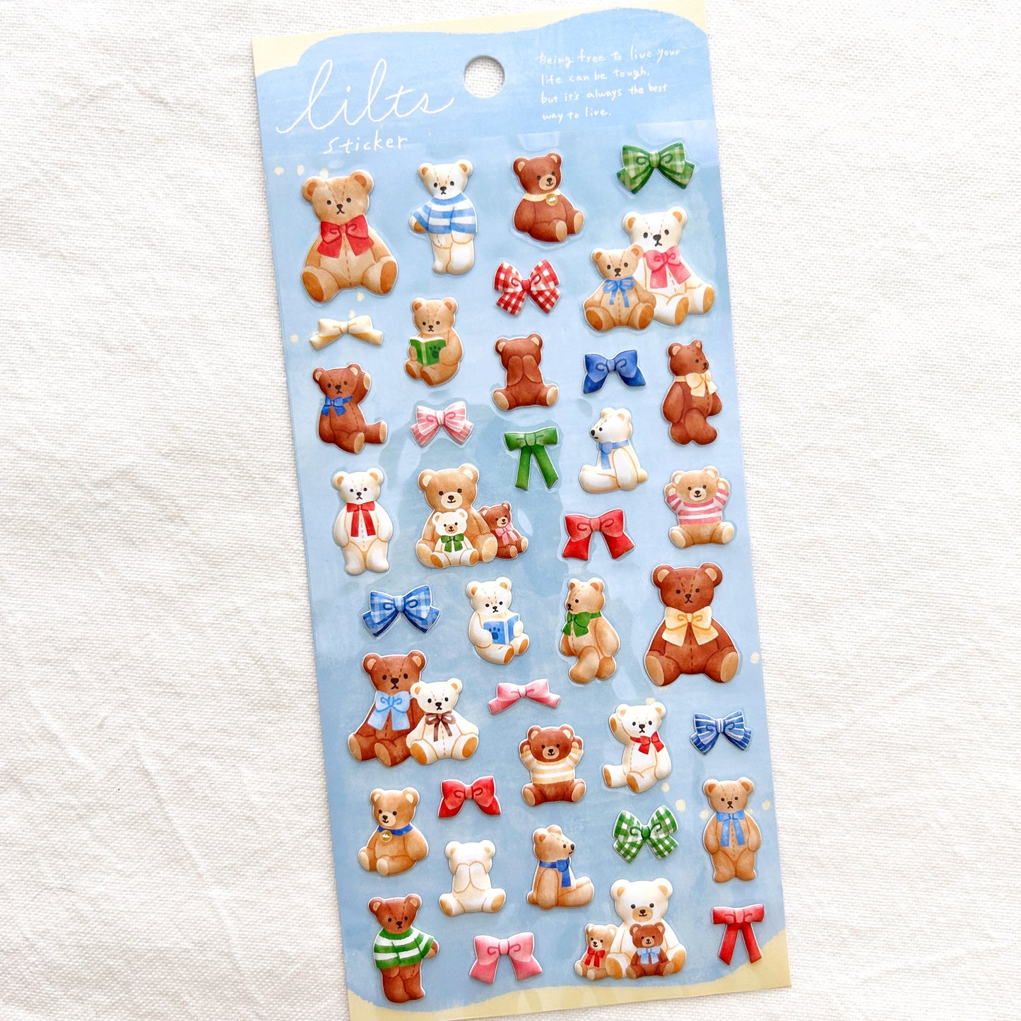 Mind Wave Lils Puffy Stickers - Bear
