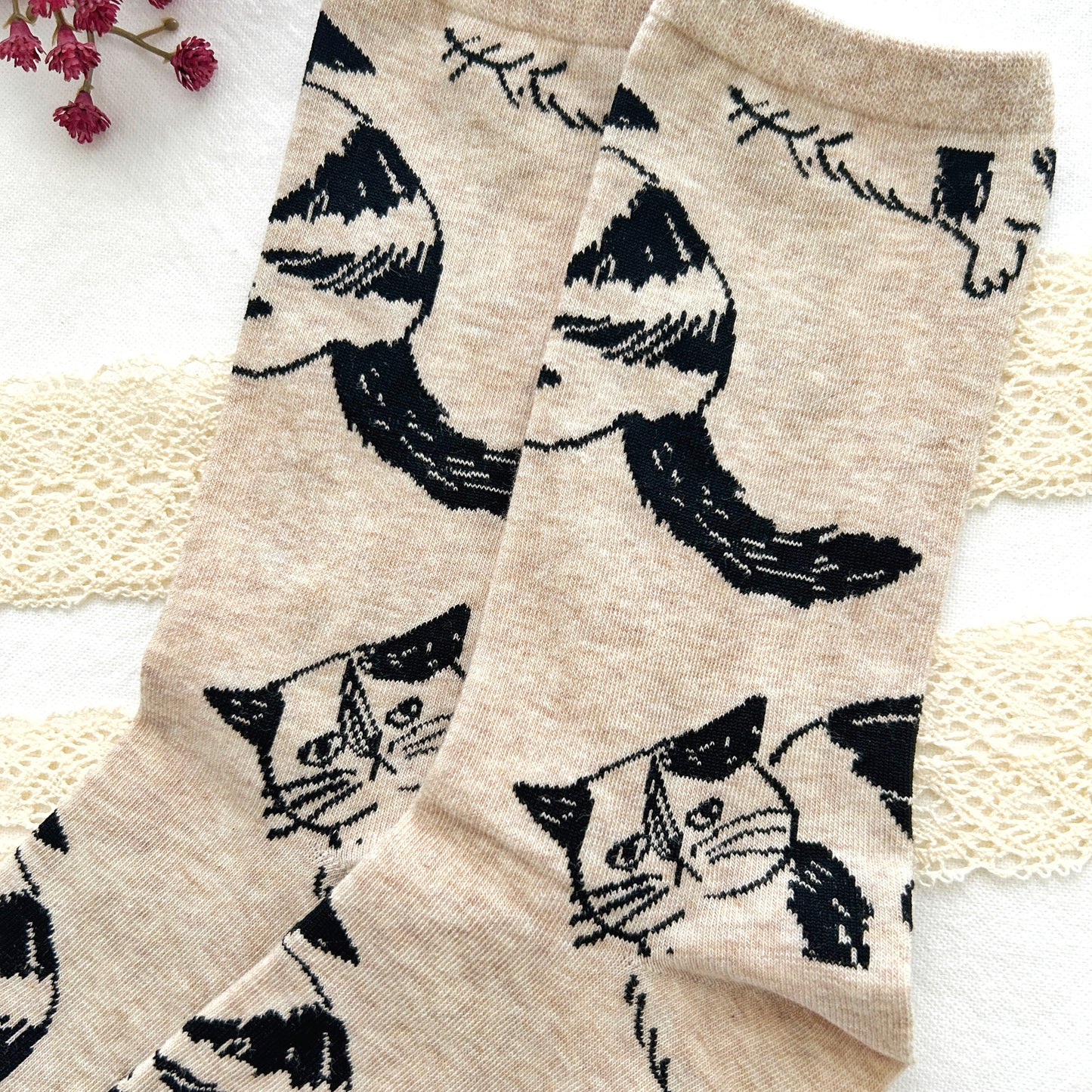 Matsuo Miyuki Cat Socks - Mike