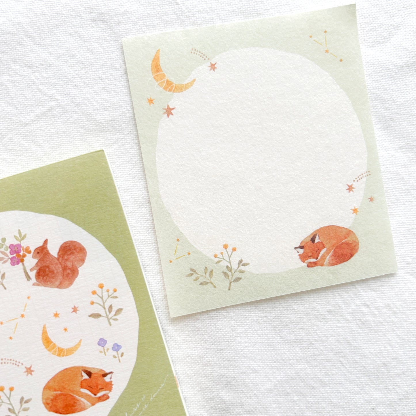 Nuku Sweetheart Memo Pad - Woodland Animals
