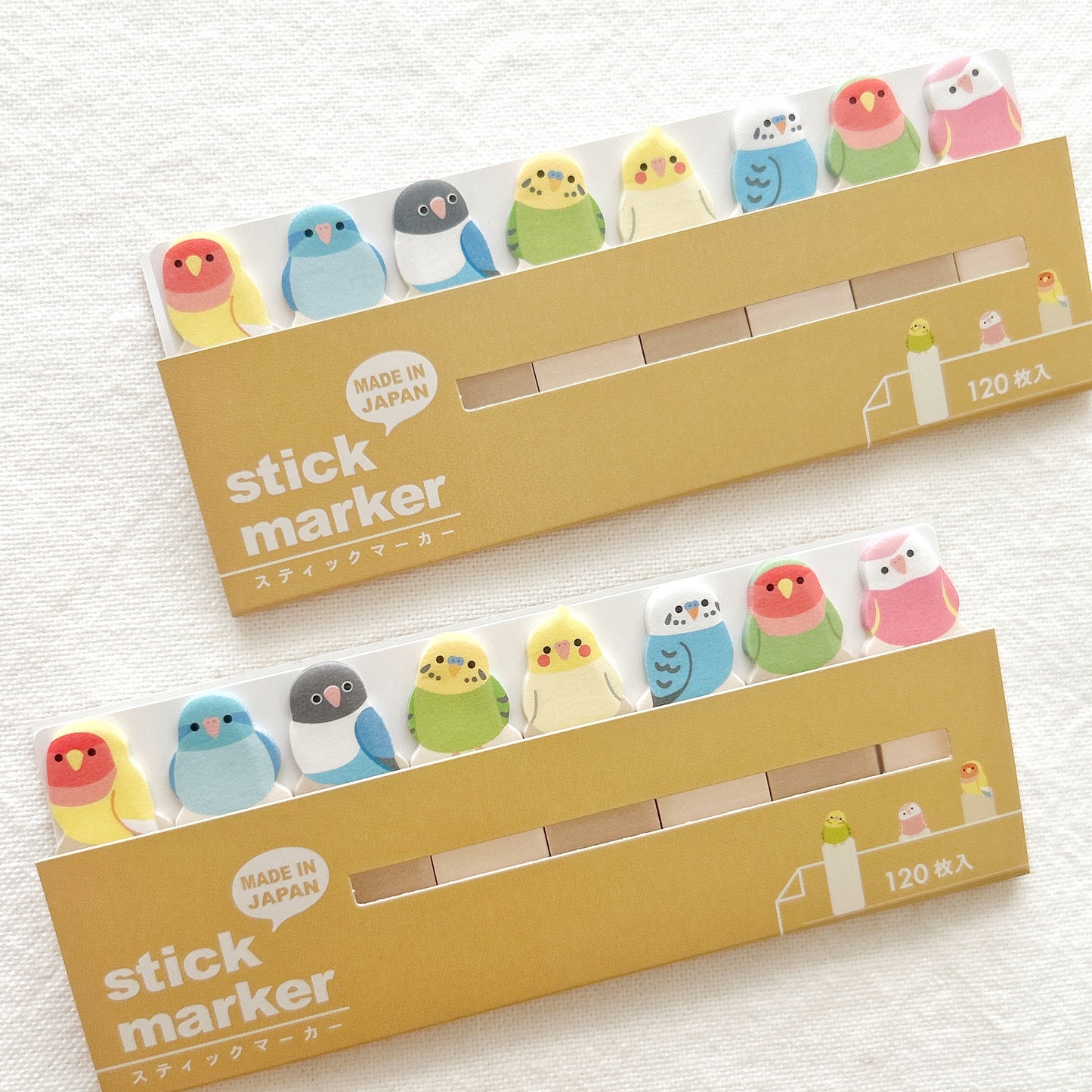Mind Wave Page Markers - Colorful Birds 120 Pcs