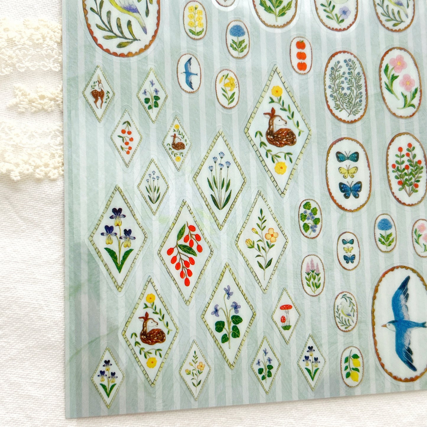 Cozyca - Midori Asano Sticker Birds Song x Deer Dream