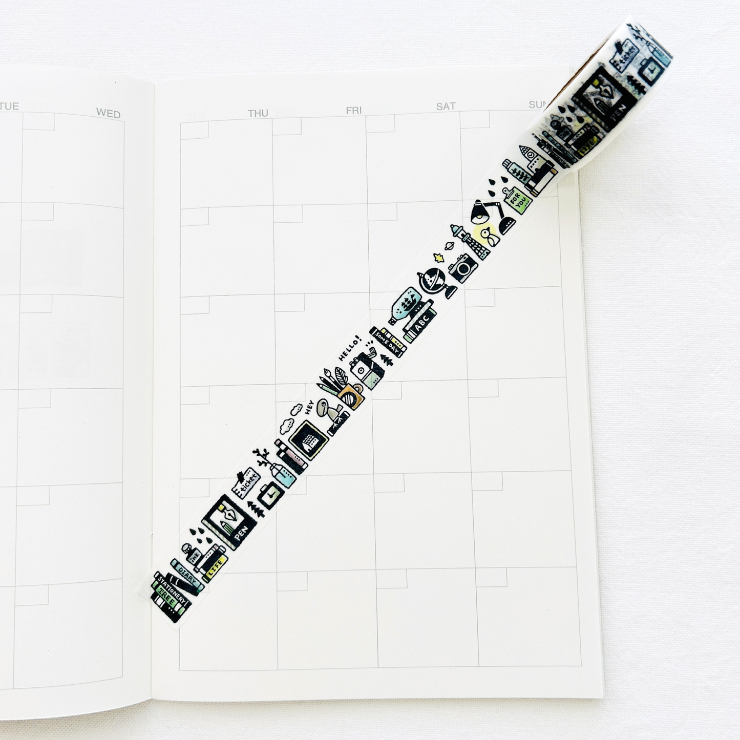 eric Small Things Washi Tapes, featuring charming designs ideal for journaling, scrapbooking, and crafting projects.