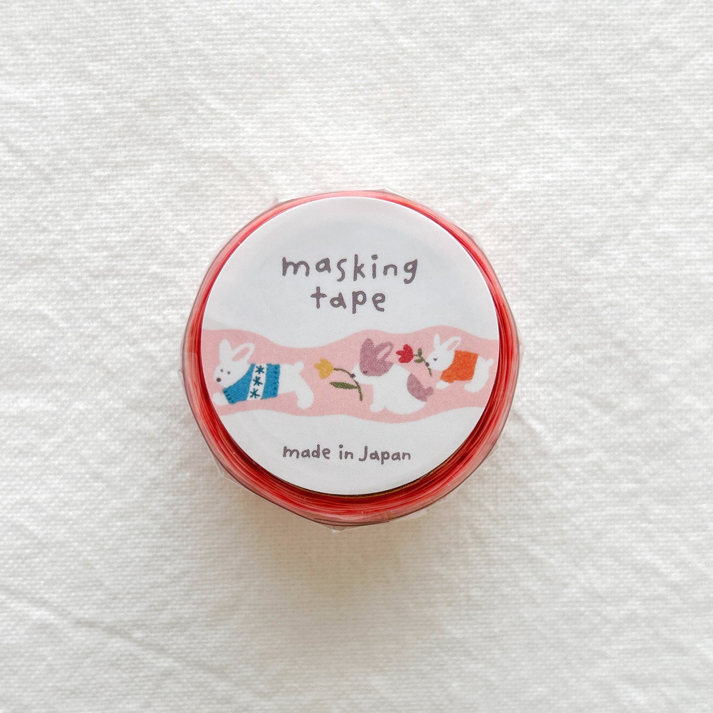 Mind Wave Die Cut Washi Tape - Hopping Bunnies