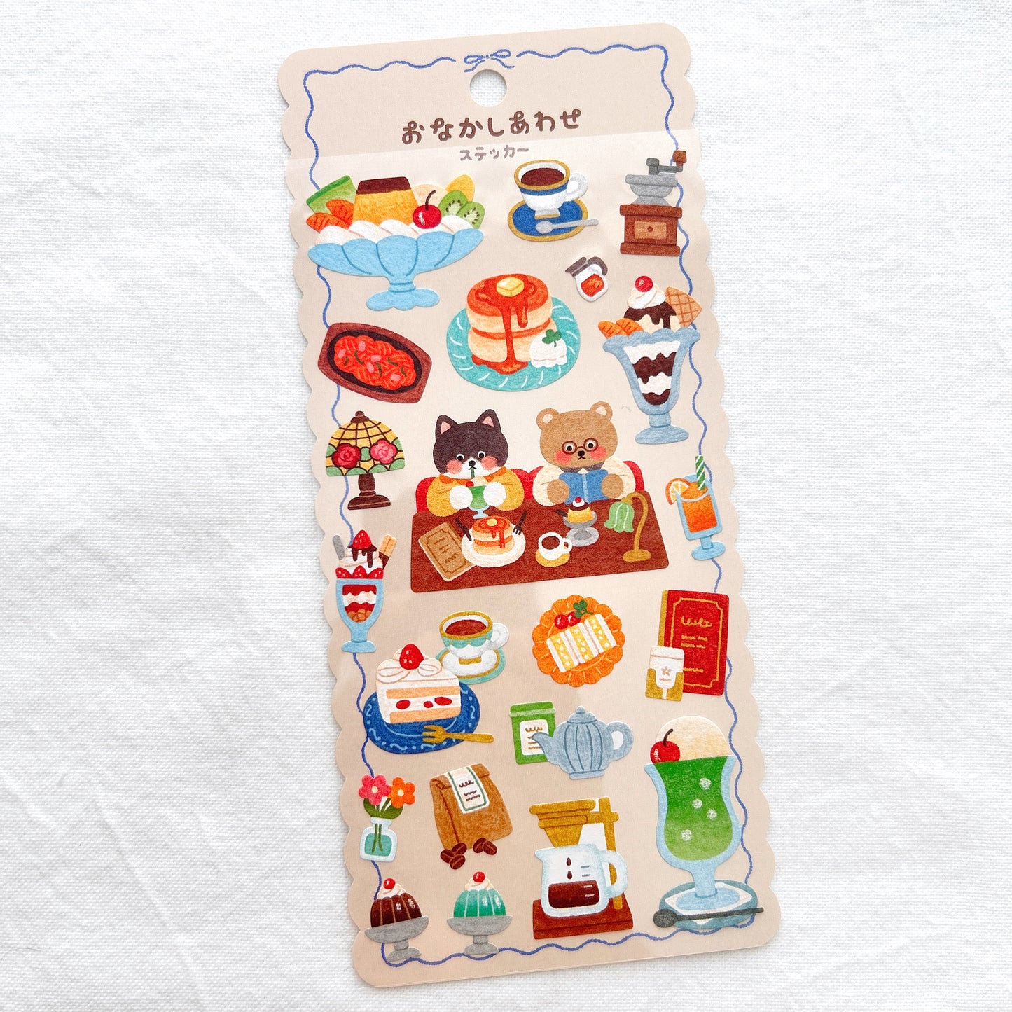 Mind Wave Tummy Happiness Stickers - Cafe
