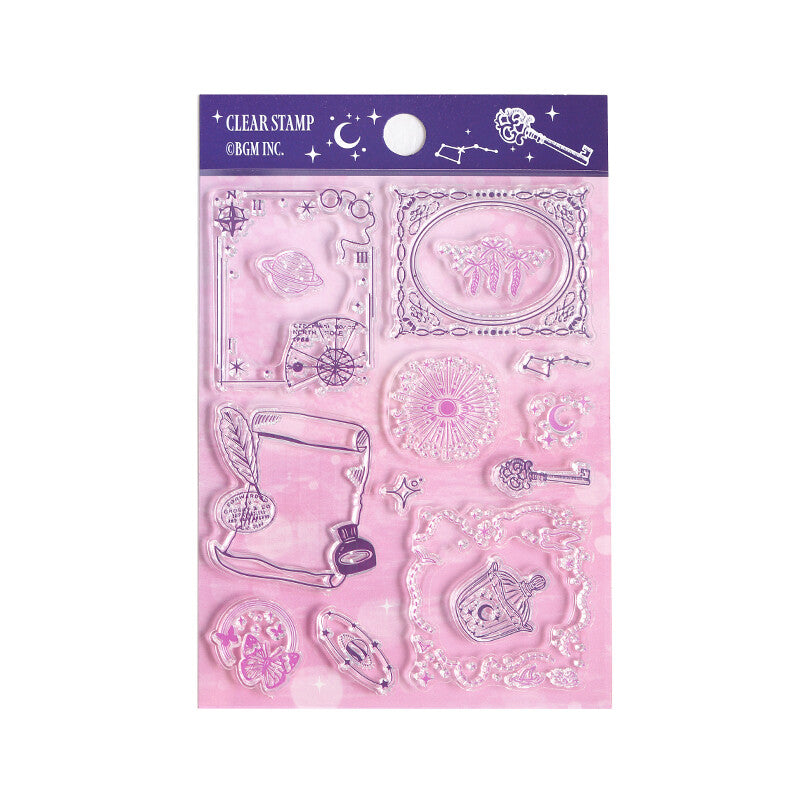 BGM Clear Stamp - Star Moon Poem