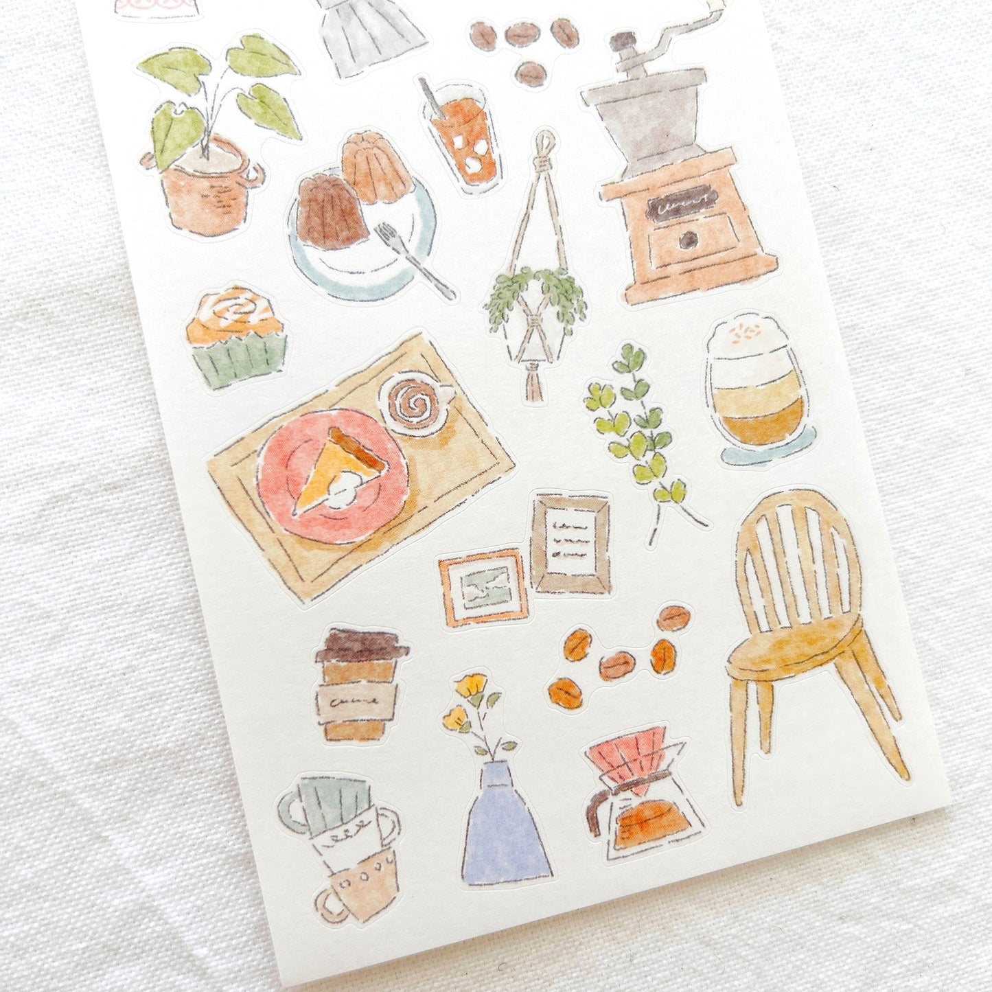 Mind Wave Utakata Stickers - Coffee