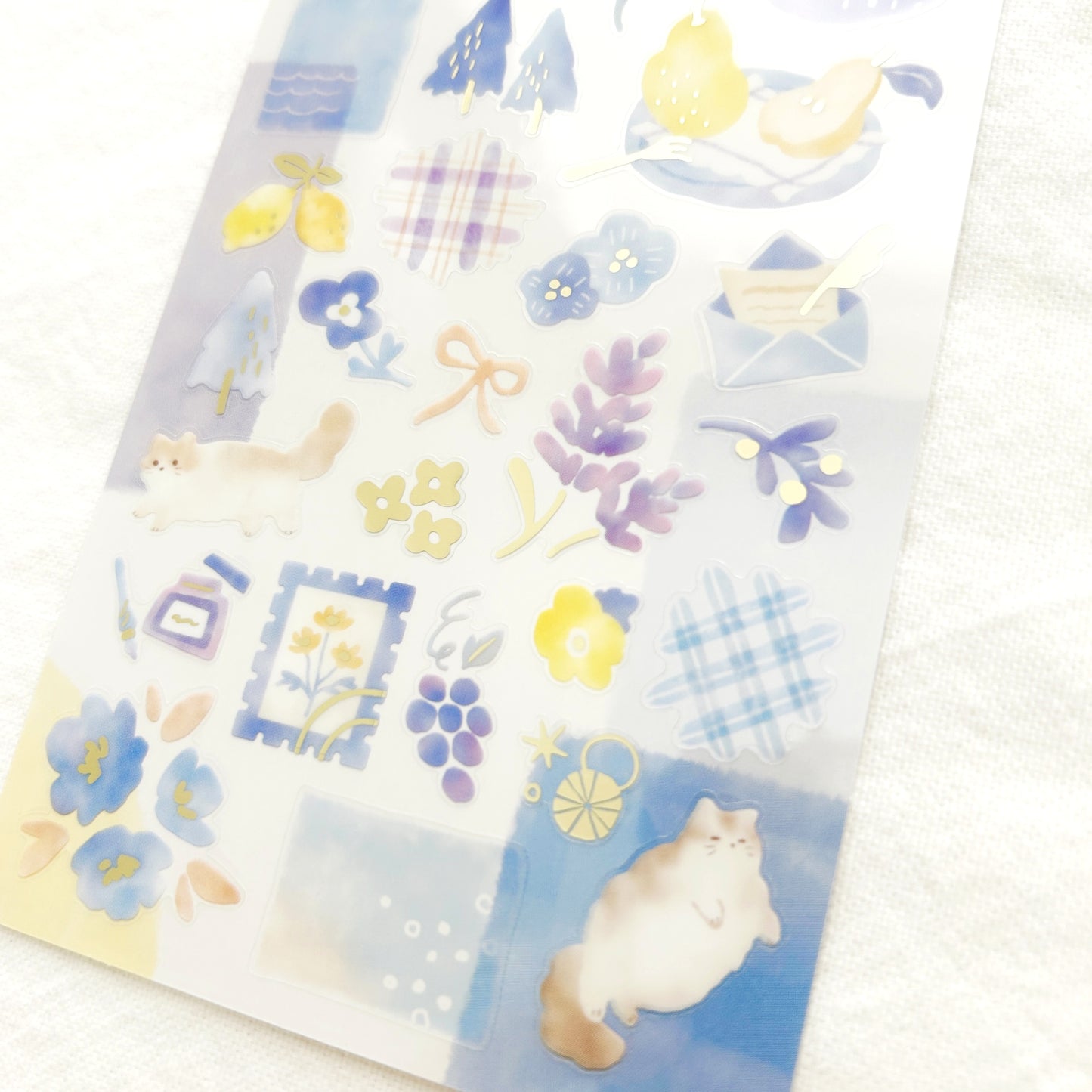 Mind Wave Dewdrop Stickers - Blue