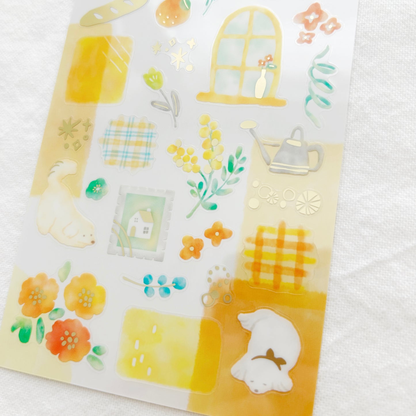 Mind Wave Dewdrop Stickers - Yellow