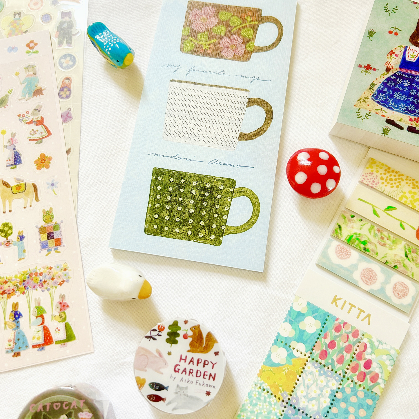 Cozyca - Midori Asano Memo Pad My Favorite Mugs