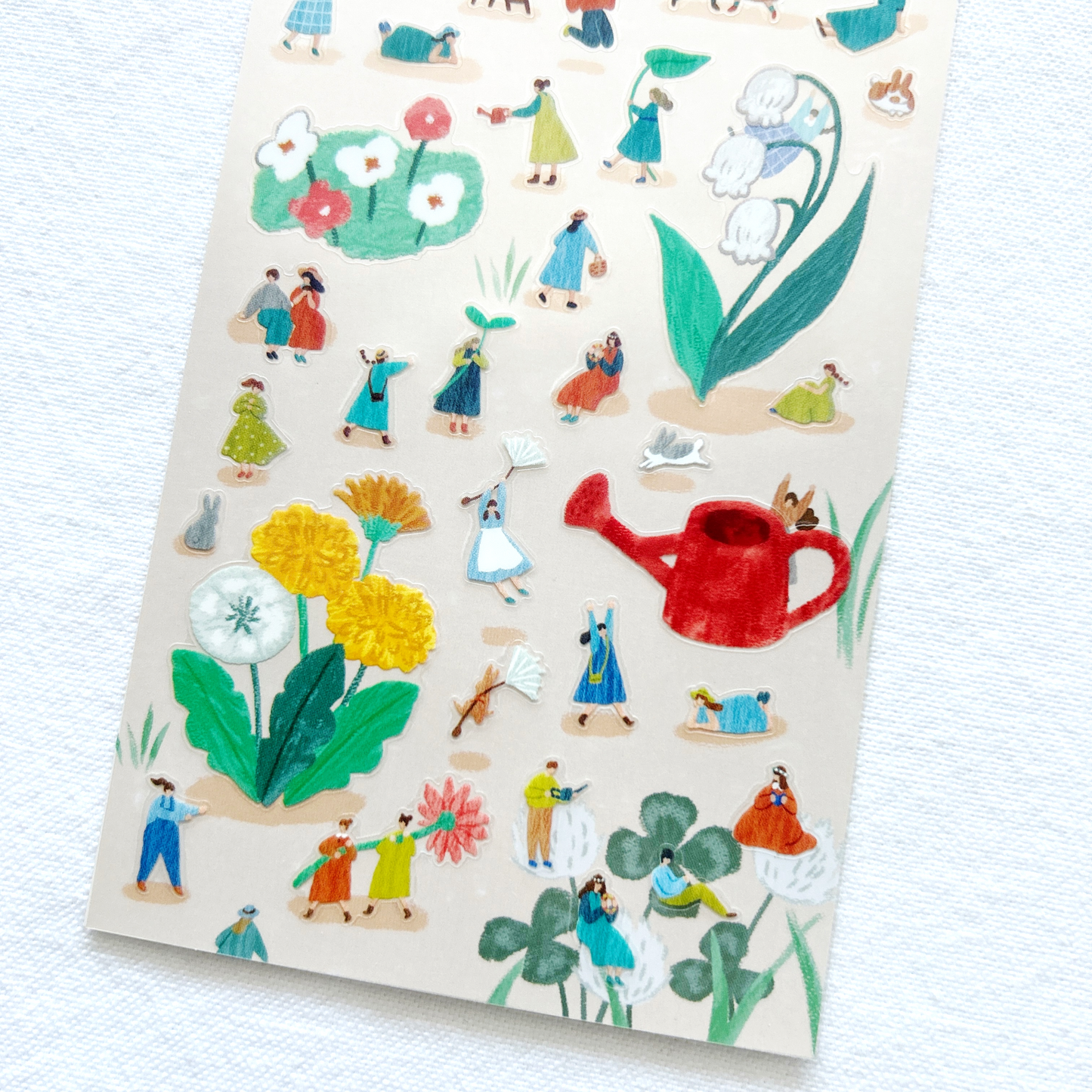 Mind Wave Secret Friends sticker sheets featuring fairytale illustrations of cozy scenes and favorite spots, perfect for journaling, scrapbooking, and adding a personal touch to crafts and stationery.