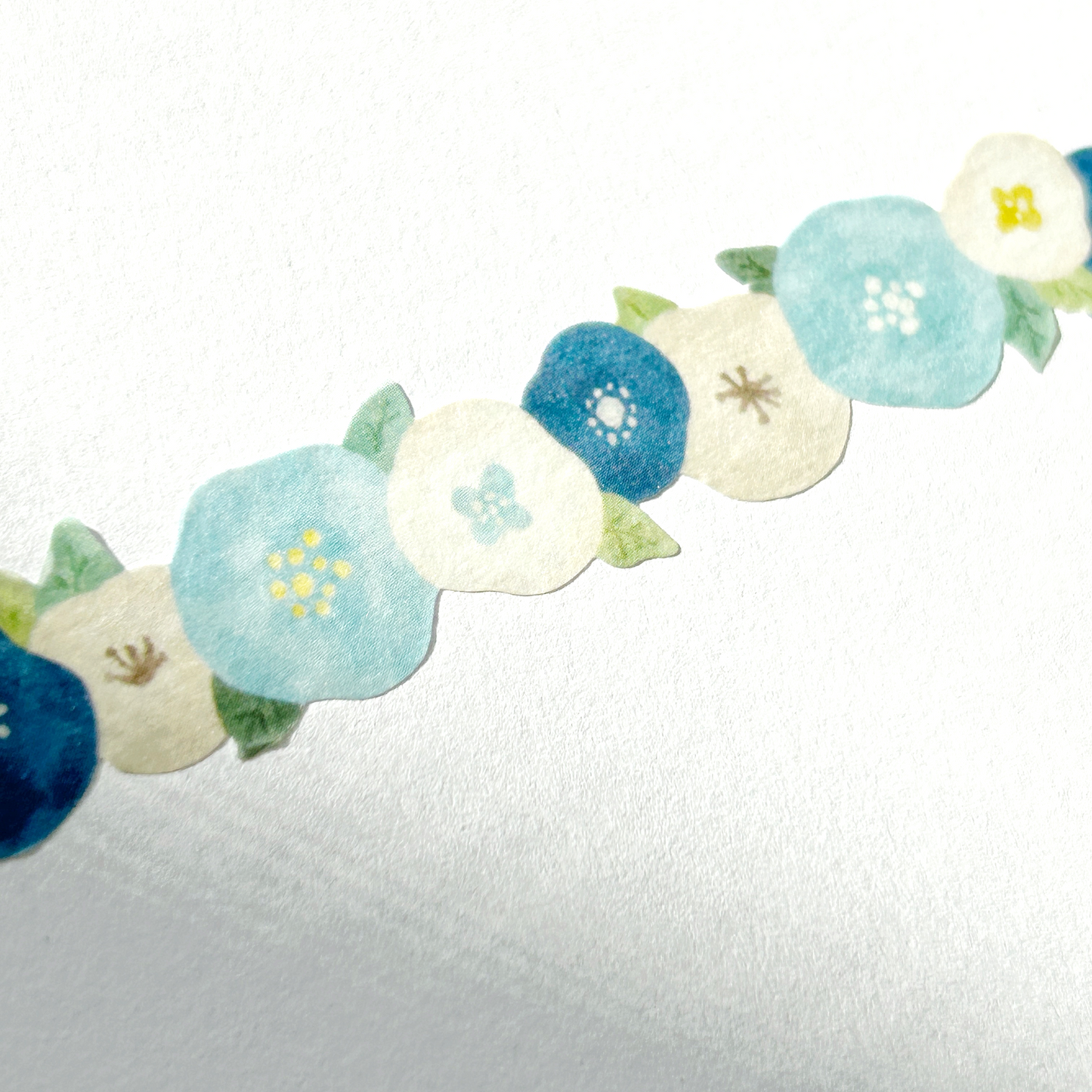 Mind Wave Cozy Washi Tape - Hana Ao. Perfect for journaling, scrapbooking, bullet journal, and creative craft projects.