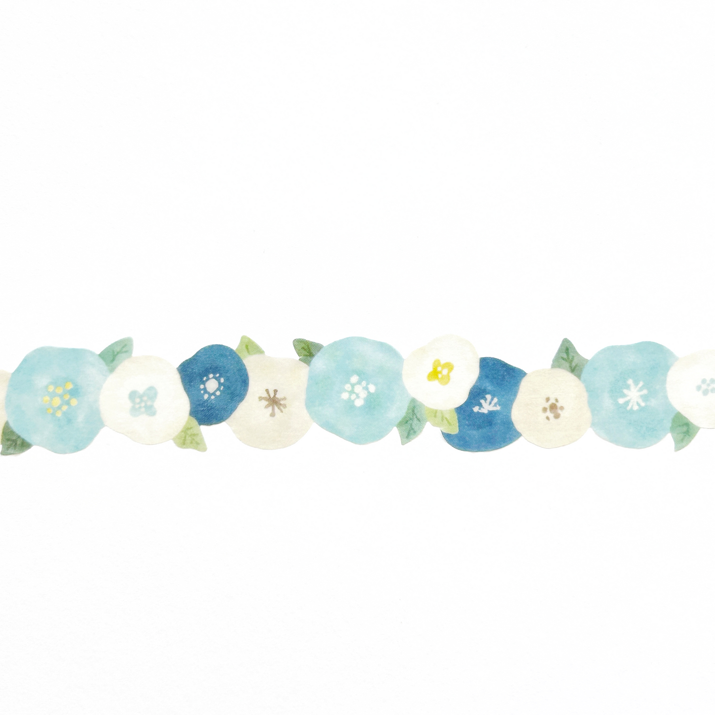Mind Wave Cozy Washi Tape - Hana Ao. Perfect for journaling, scrapbooking, bullet journal, and creative craft projects.