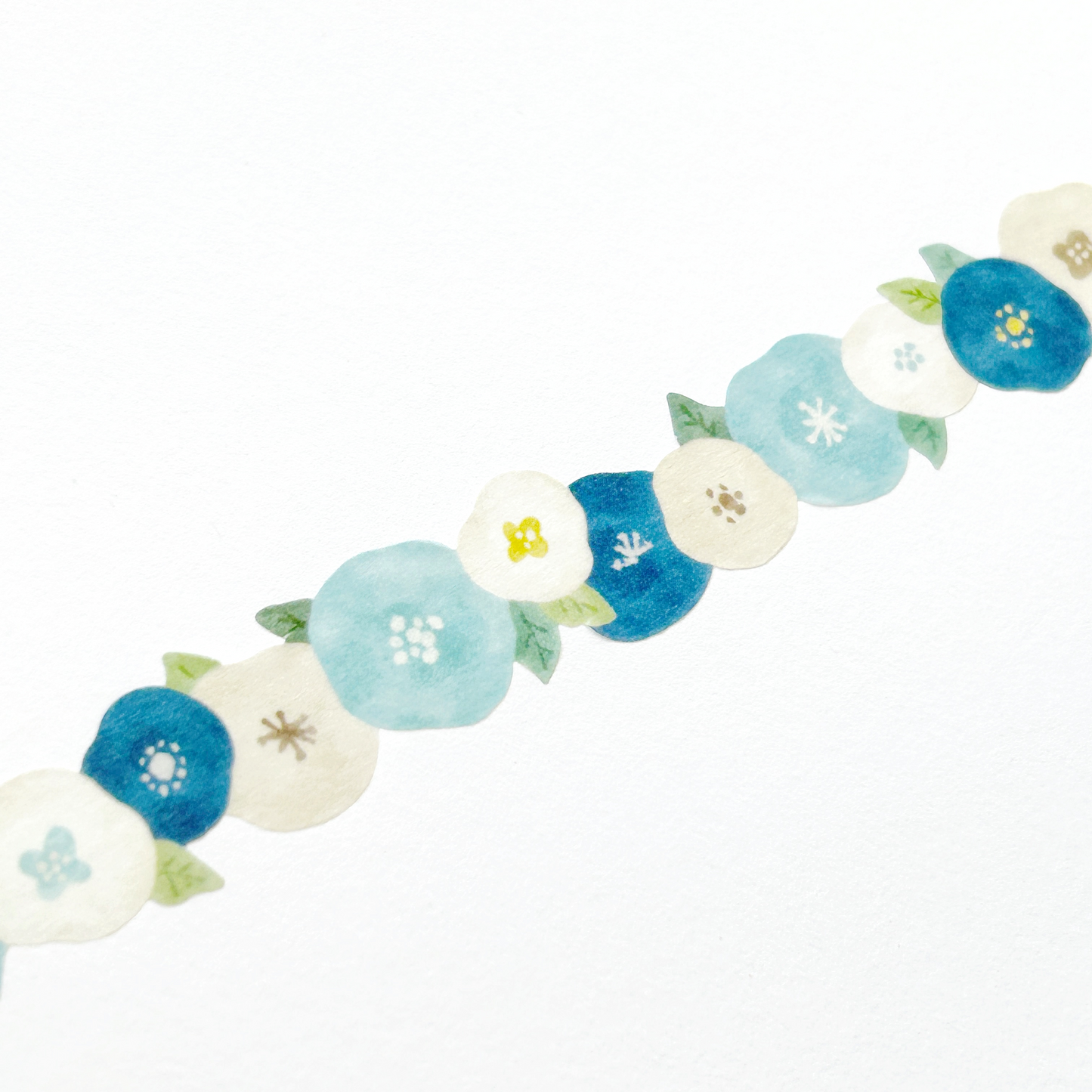 Mind Wave Cozy Washi Tape - Hana Ao. Perfect for journaling, scrapbooking, bullet journal, and creative craft projects.