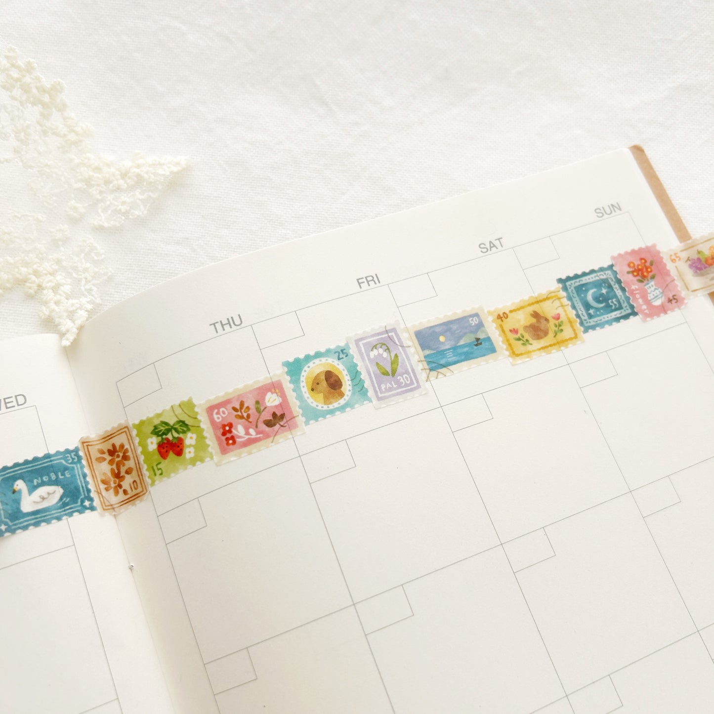 Mind Wave Cozy Washi Tape - Kitte