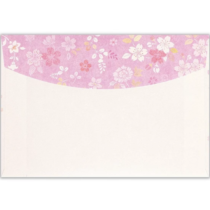 Wanowa Letterset - Flowering Plants, a beautiful Japanese stationery set featuring illustrations of vibrant blooming plants, ideal for heartfelt letters and special notes.