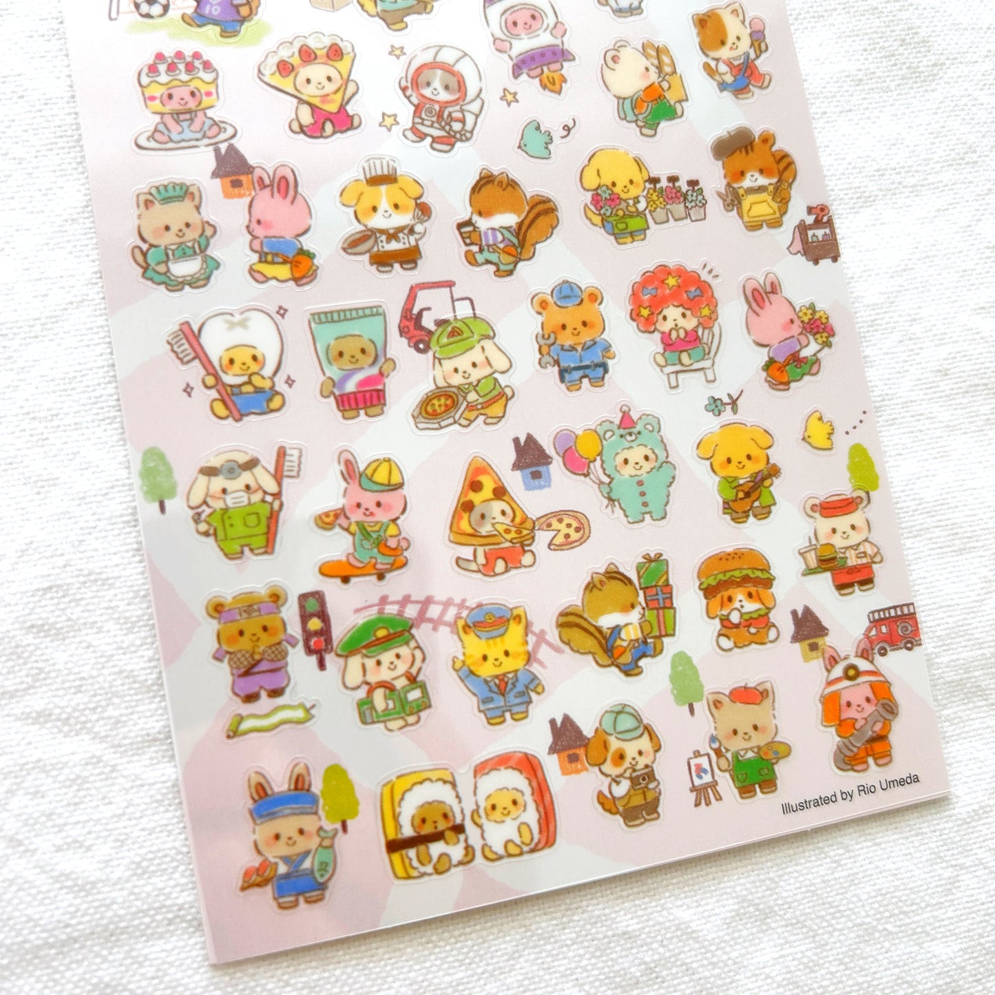Mind Wave Manekko Stickers - Baby Animals