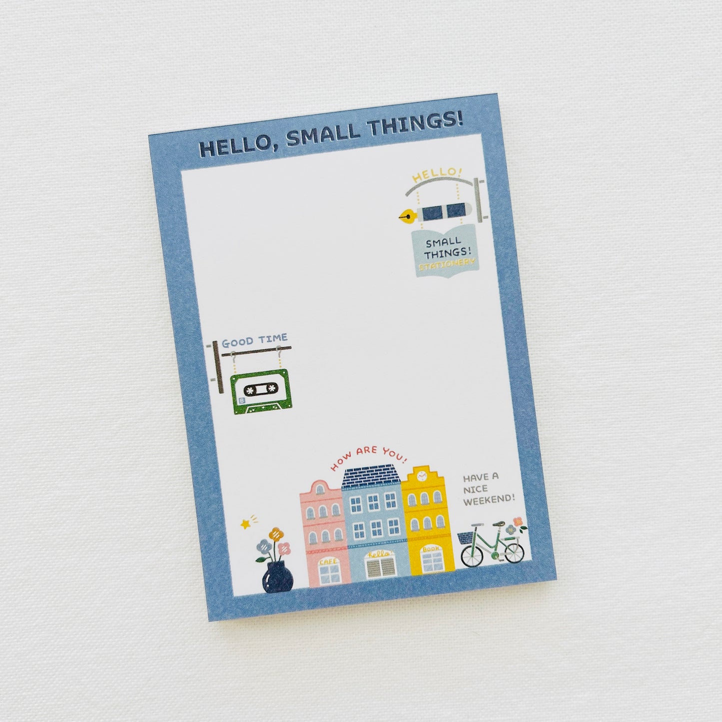 Eric Small Things memo paper, cute mini memo set featuring various designs, perfect for planners, journals, scrapbooking, and DIY crafts.