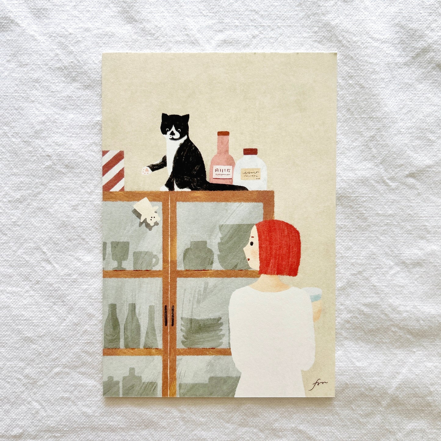 Mariko Fukuoka Postcard Booklet - Meow