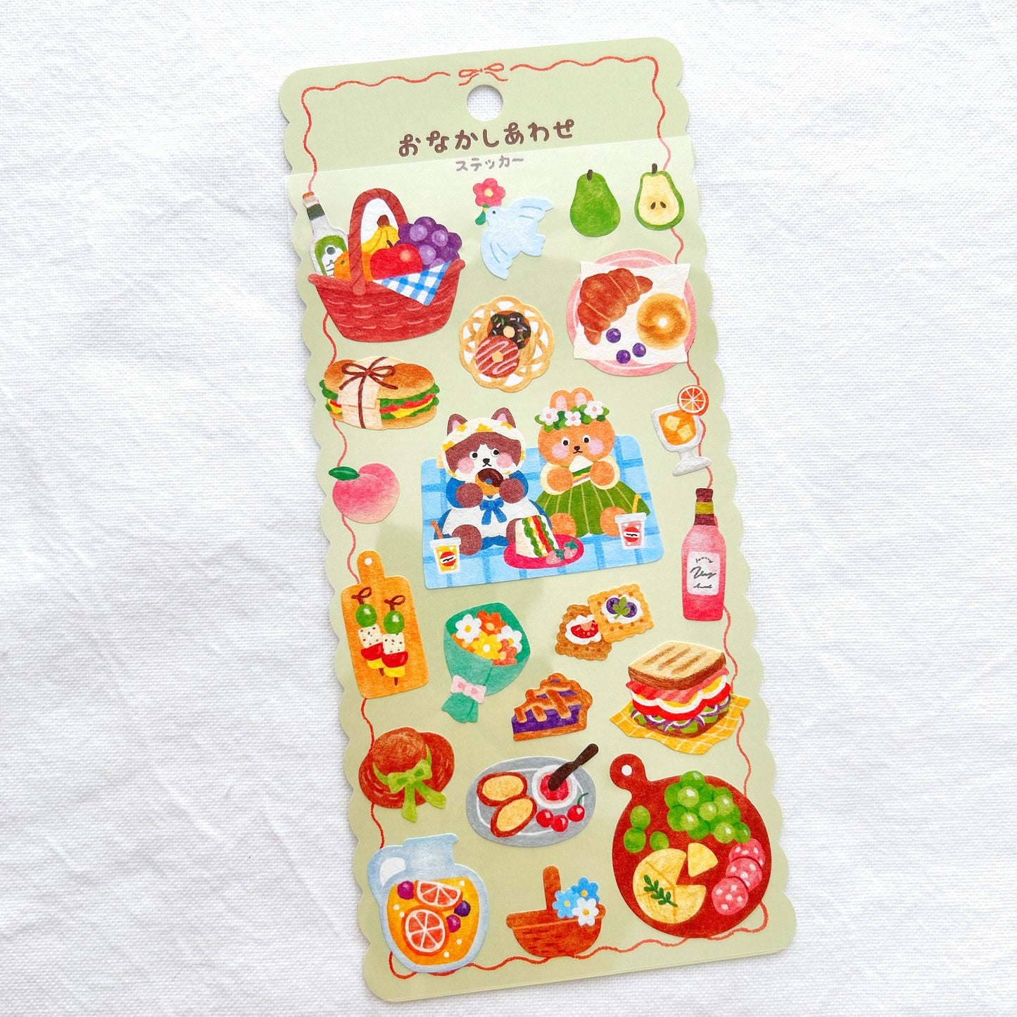 Mind Wave Tummy Happiness Stickers - Picnic