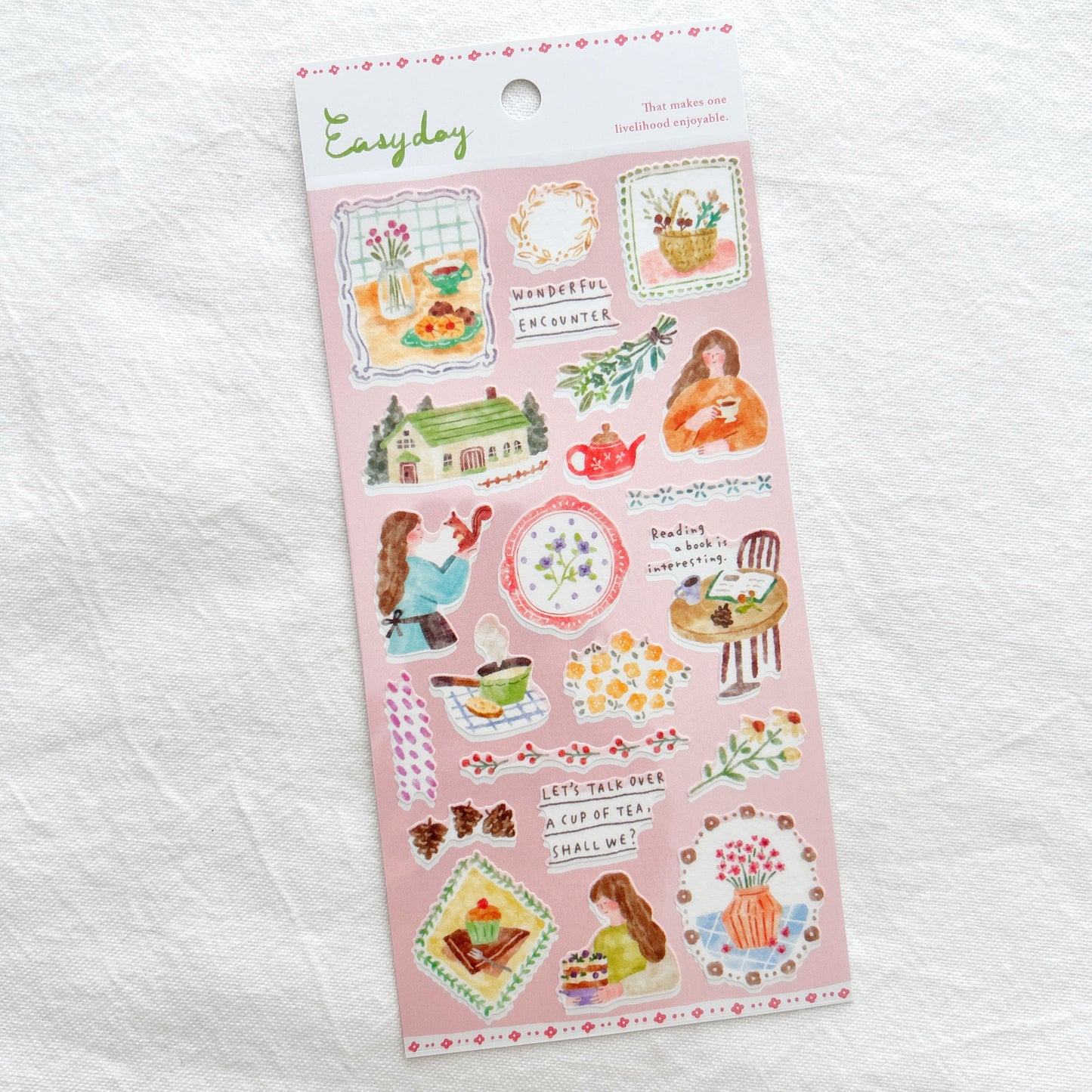 Mind Wave Easyday Stickers - Plants