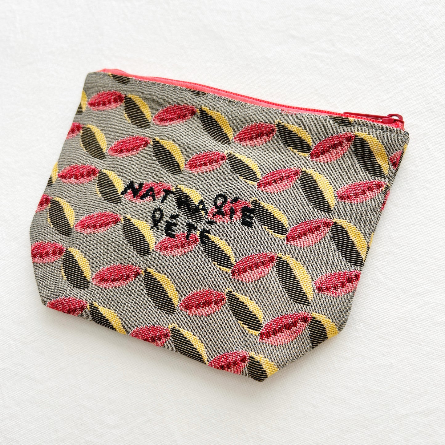 Nathalie Lété Cat Pouch - Black Cat