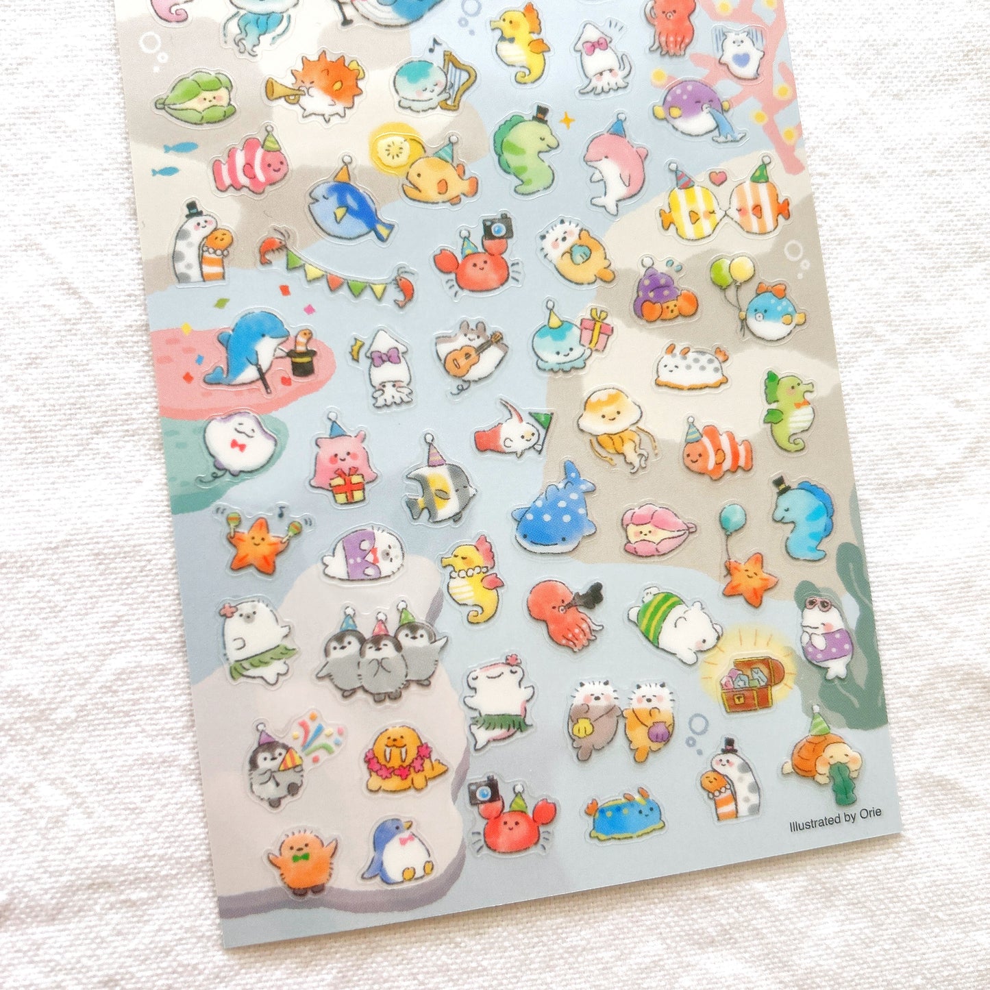 Mind Wave Original Design Stickers - Sea Party