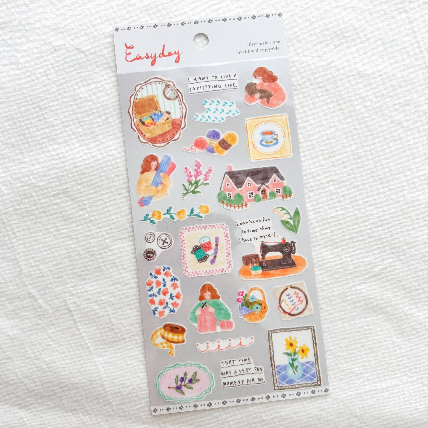 Mind Wave Easyday Stickers - Sewing