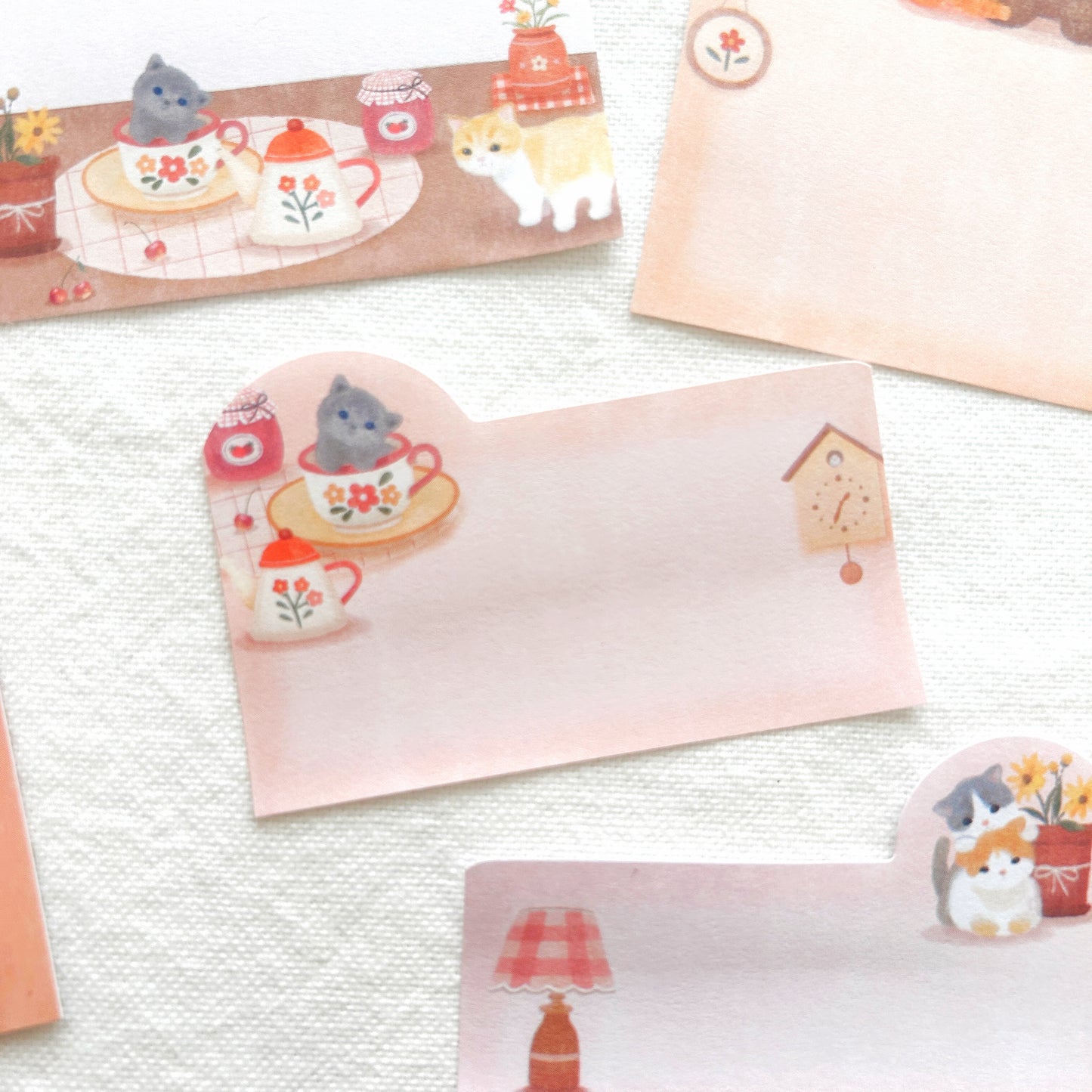 NB Mattari Animals Sticky Notes - Day Kitten