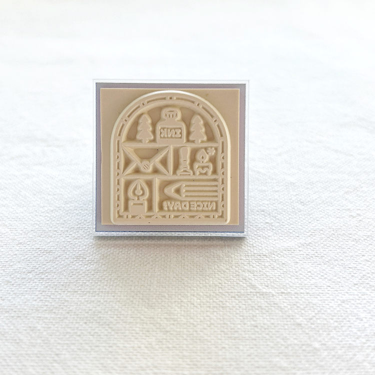 eric SANBY Vol.2 Acrylic Stand Stamp. Perfect for journaling, scrapbooking, bullet journal, and creative craft projects.
