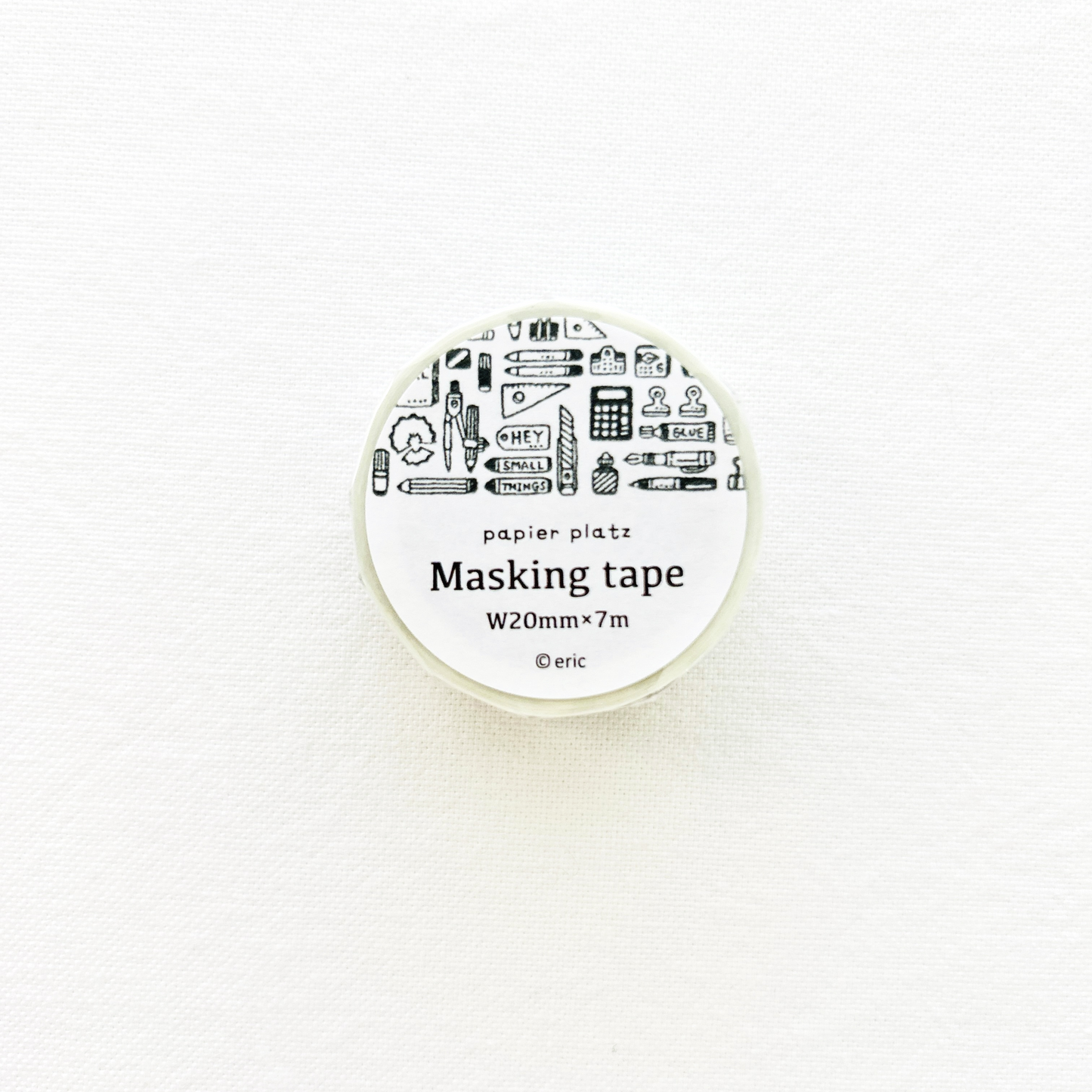 eric Washi Tape - Stationery, featuring charming illustrations perfect for journaling, scrapbooking, and adding a personal touch to crafts and stationery.