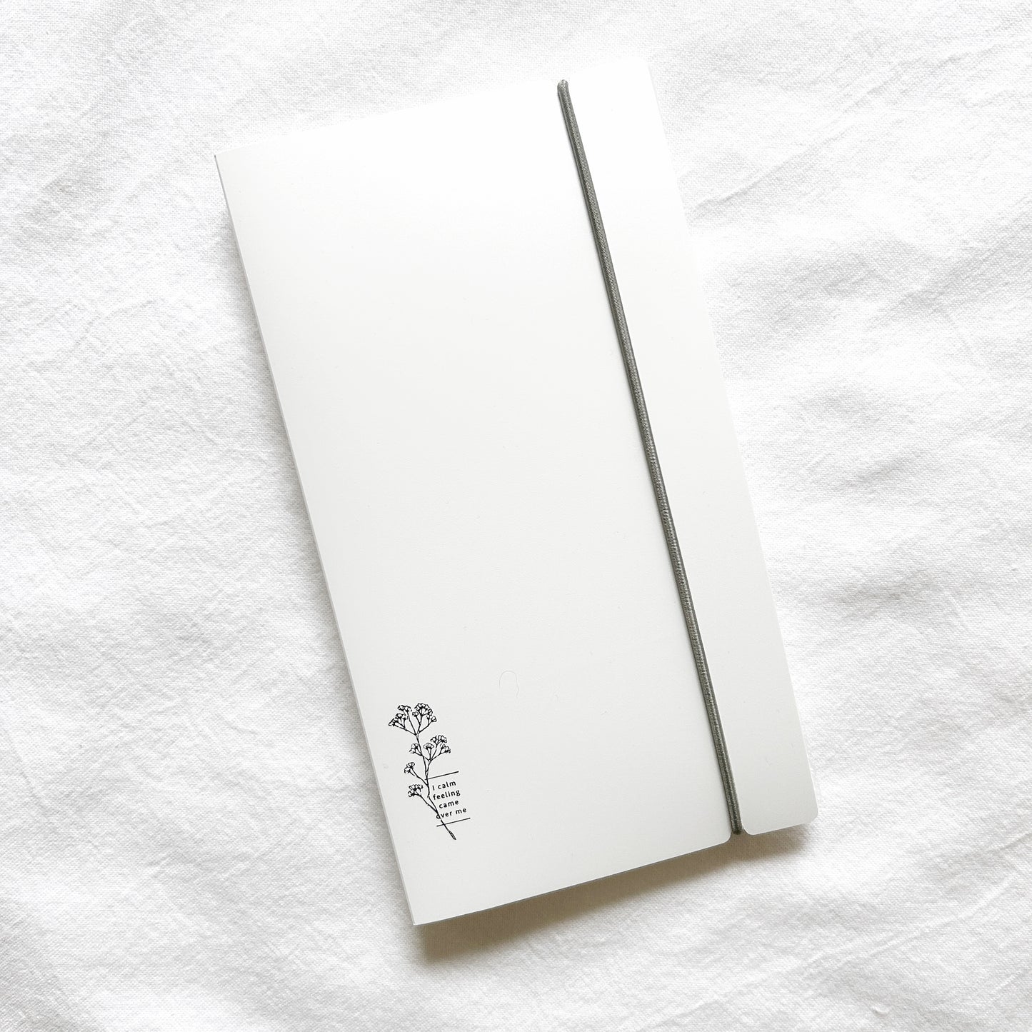 White sticker organizer and holder