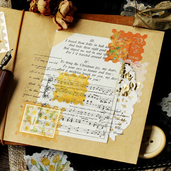 BGM Japanese Washi Tapes and Stickers, featuring beautiful Japanese-inspired designs perfect for journaling, scrapbooking, planners, and crafts.