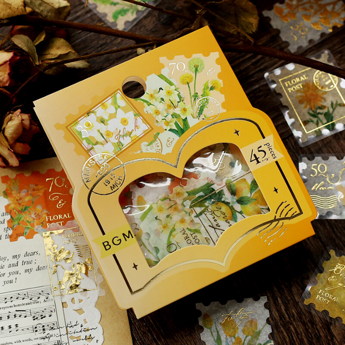 BGM Japanese Washi Tapes and Stickers, featuring beautiful Japanese-inspired designs perfect for journaling, scrapbooking, planners, and crafts.