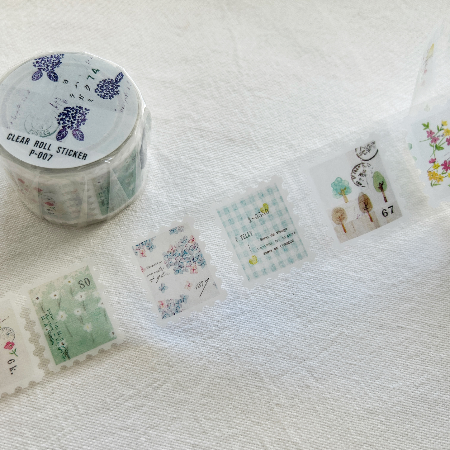 YOHAKU PET Clear Tape - Tegami (P-007)