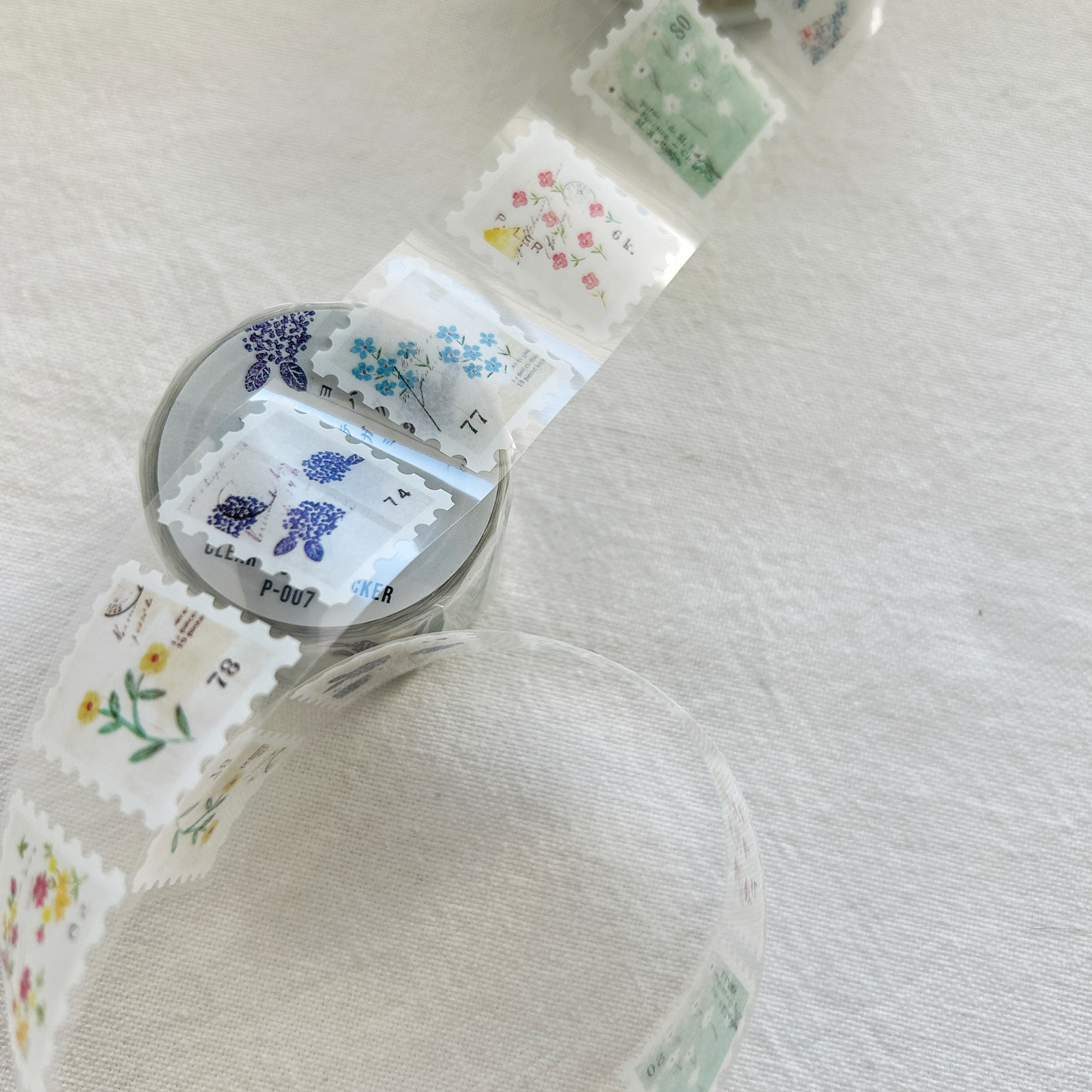 YOHAKU PET Clear Tape - Tegami (P-007)
