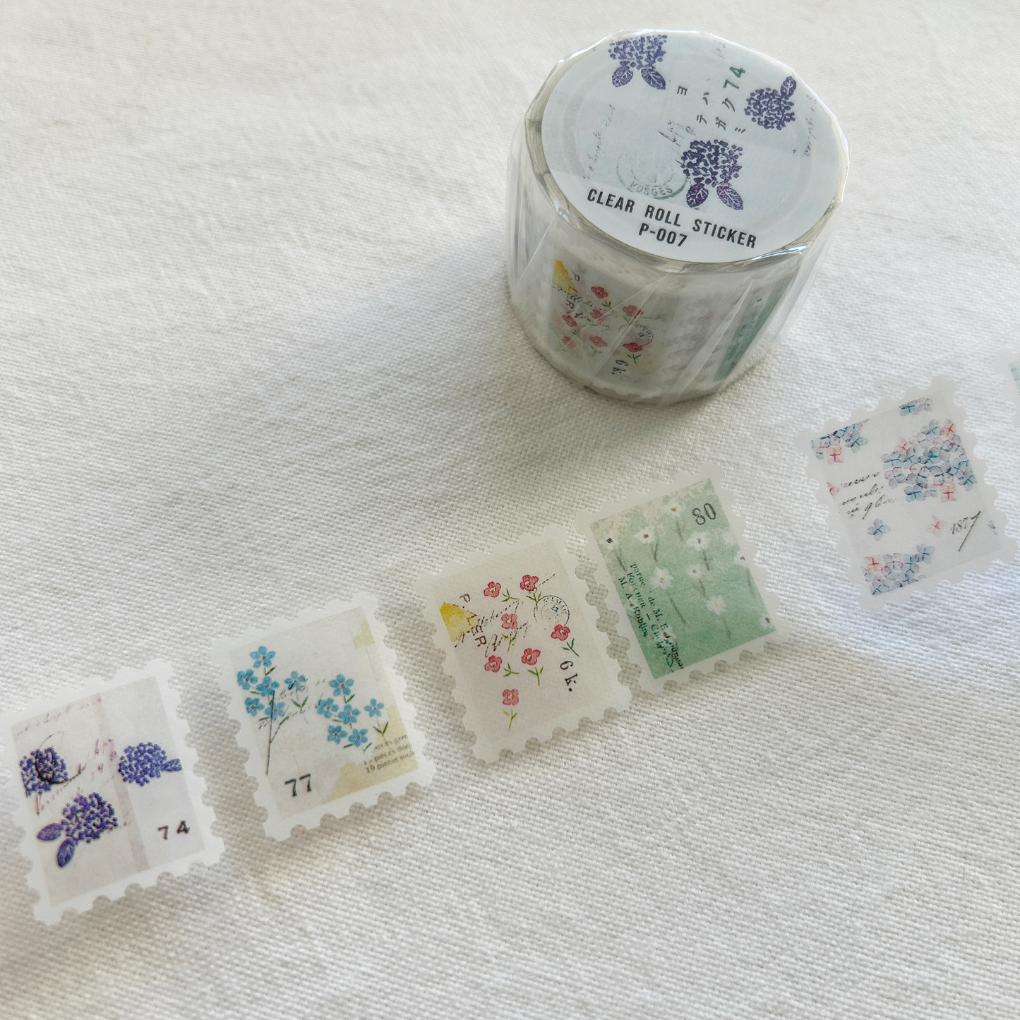 YOHAKU PET Clear Tape - Tegami (P-007)