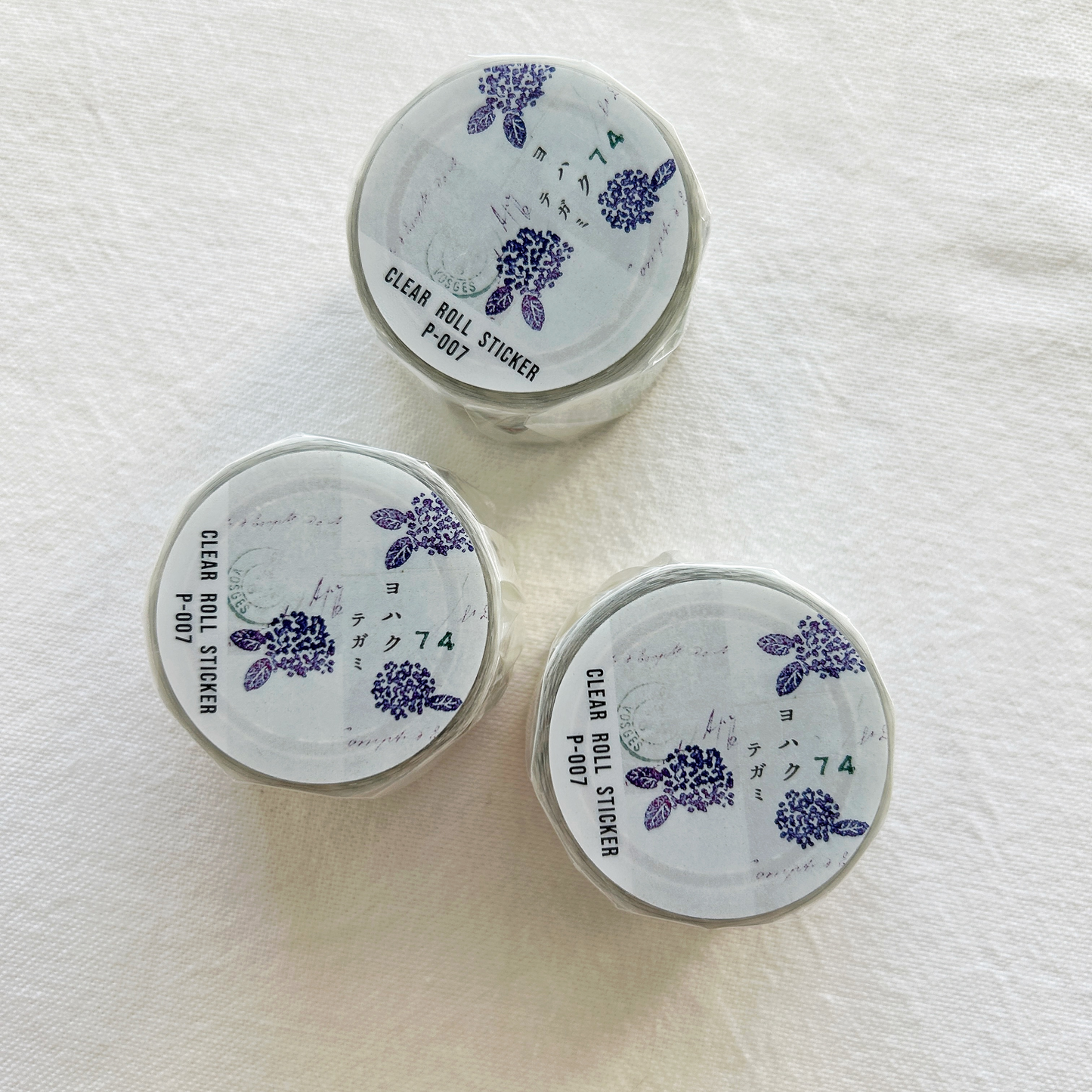 YOHAKU PET Clear Tape - Tegami (P-007)