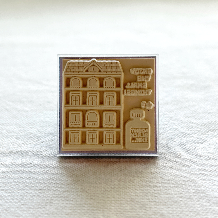 eric x SANBY Vol.3 Acrylic Stand Stamp. Perfect for journaling, scrapbooking, bullet journals, and creative craft projects.