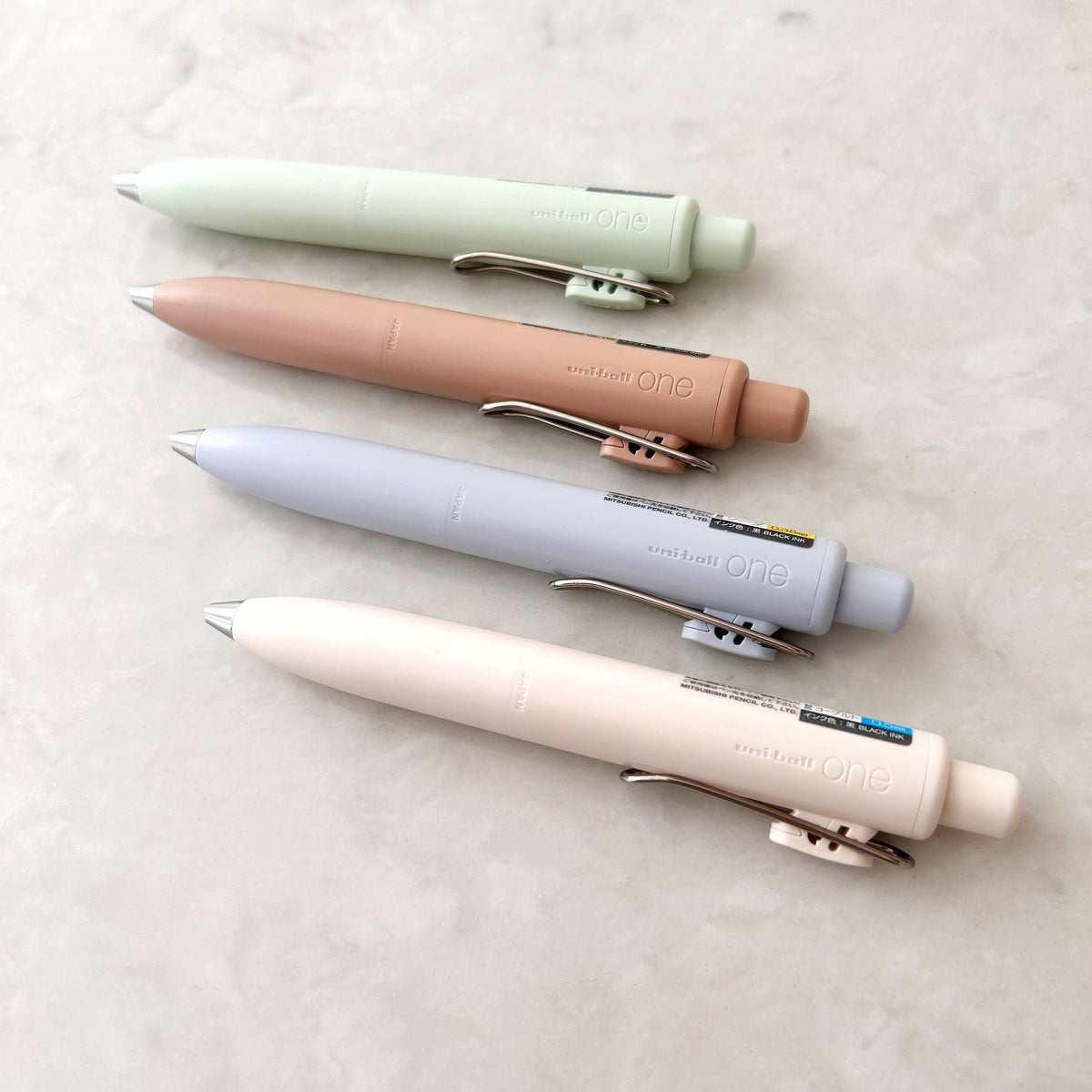 Uni-ball ONE P Gel Pen 0.5 - Yogurt