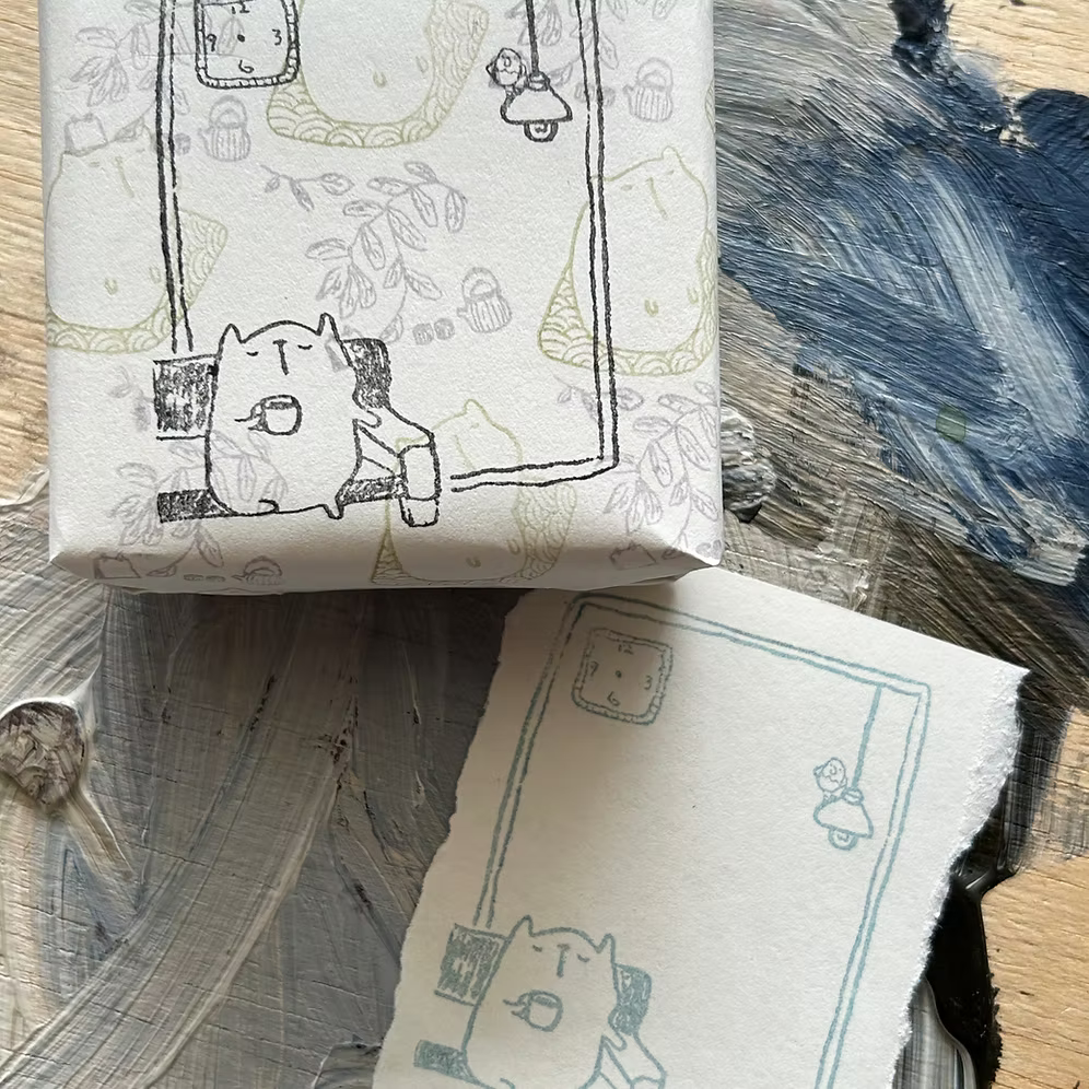 Catdoo Rubber Stamp - Coffee Moment