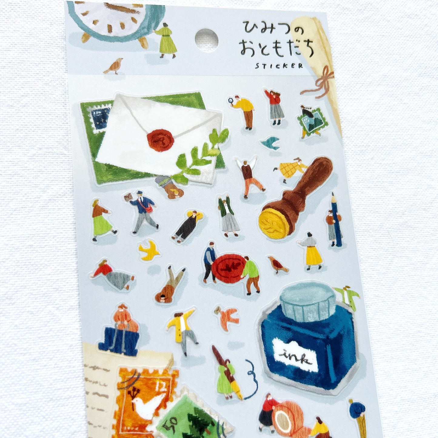 Mind Wave Secret Friends sticker sheets featuring fairytale illustrations of cozy scenes and favorite spots, perfect for journaling, scrapbooking, and adding a personal touch to crafts and stationery.
