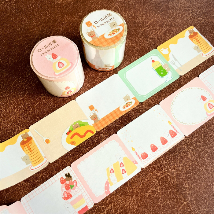 Papier Platz Washi Tapes, decorative Japanese washi tape set with unique designs, ideal for planners, scrapbooking, journaling, and DIY crafts.