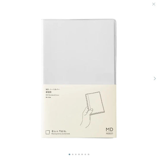 MD Notebook Cover - Clear - B6 Slim