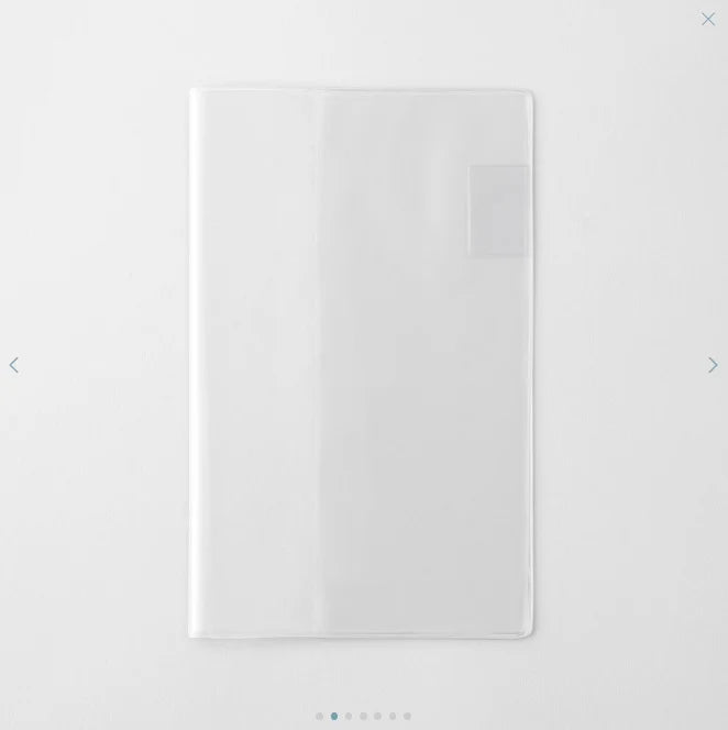 MD Notebook Cover - Clear - B6 Slim