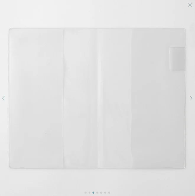 MD Notebook Cover - Clear - B6 Slim