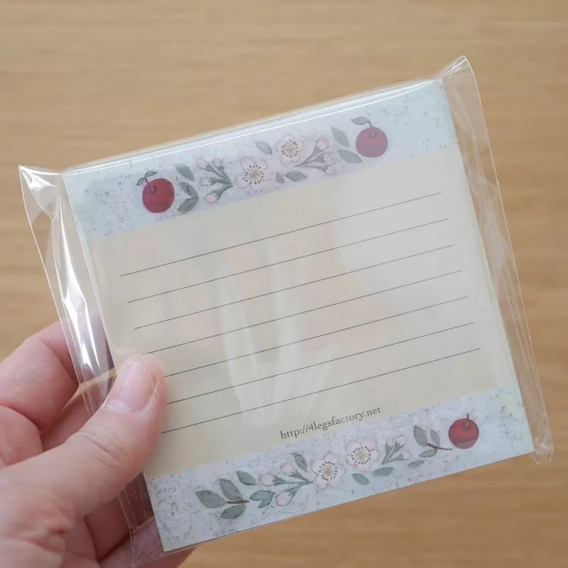4Legs Cats memo paper set A, featuring cute cat illustrations in various poses, Japanese stationery perfect for cat lovers to add a fun touch to notes, planners, and journals.