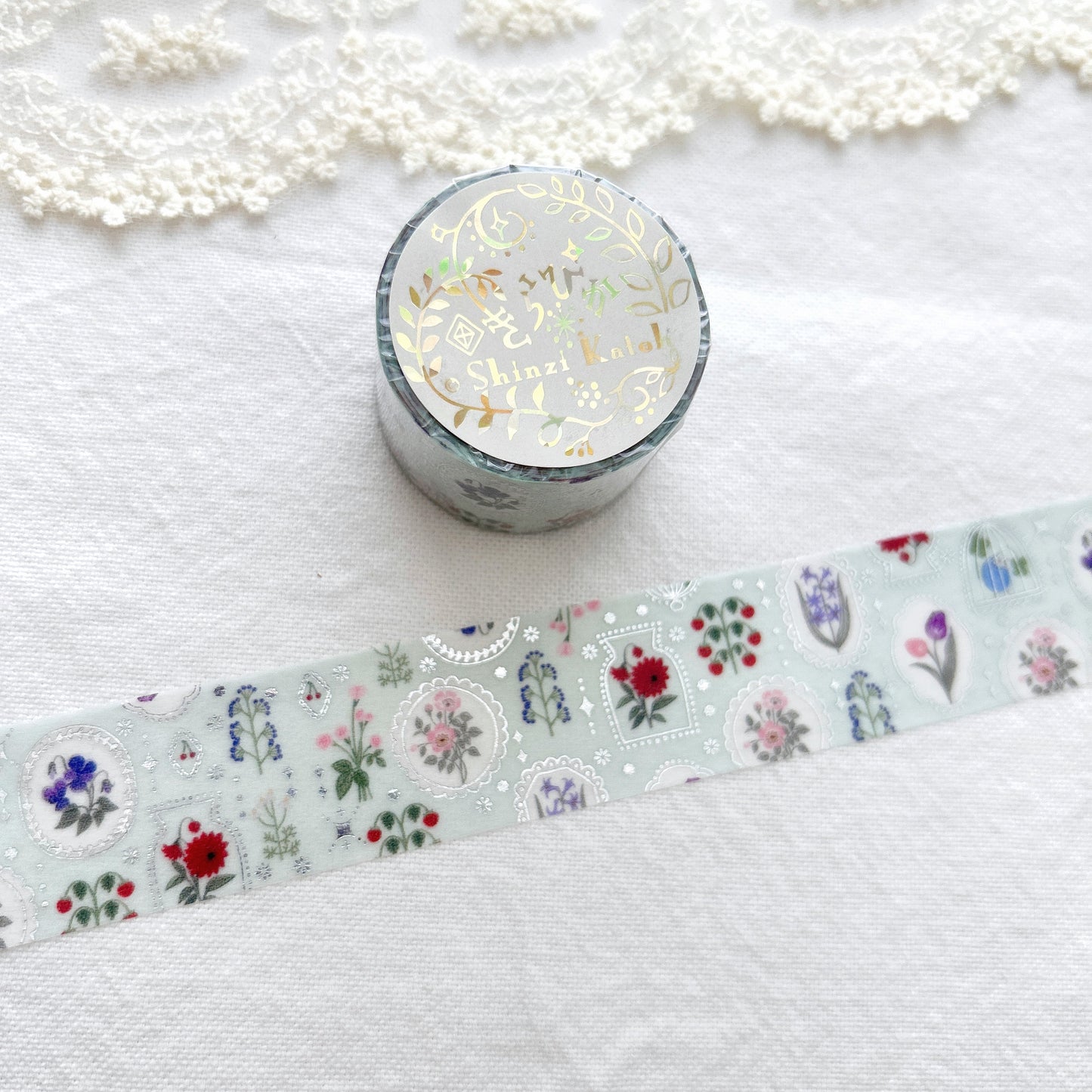 Shinzi Katoh Washi Tape - Botanical