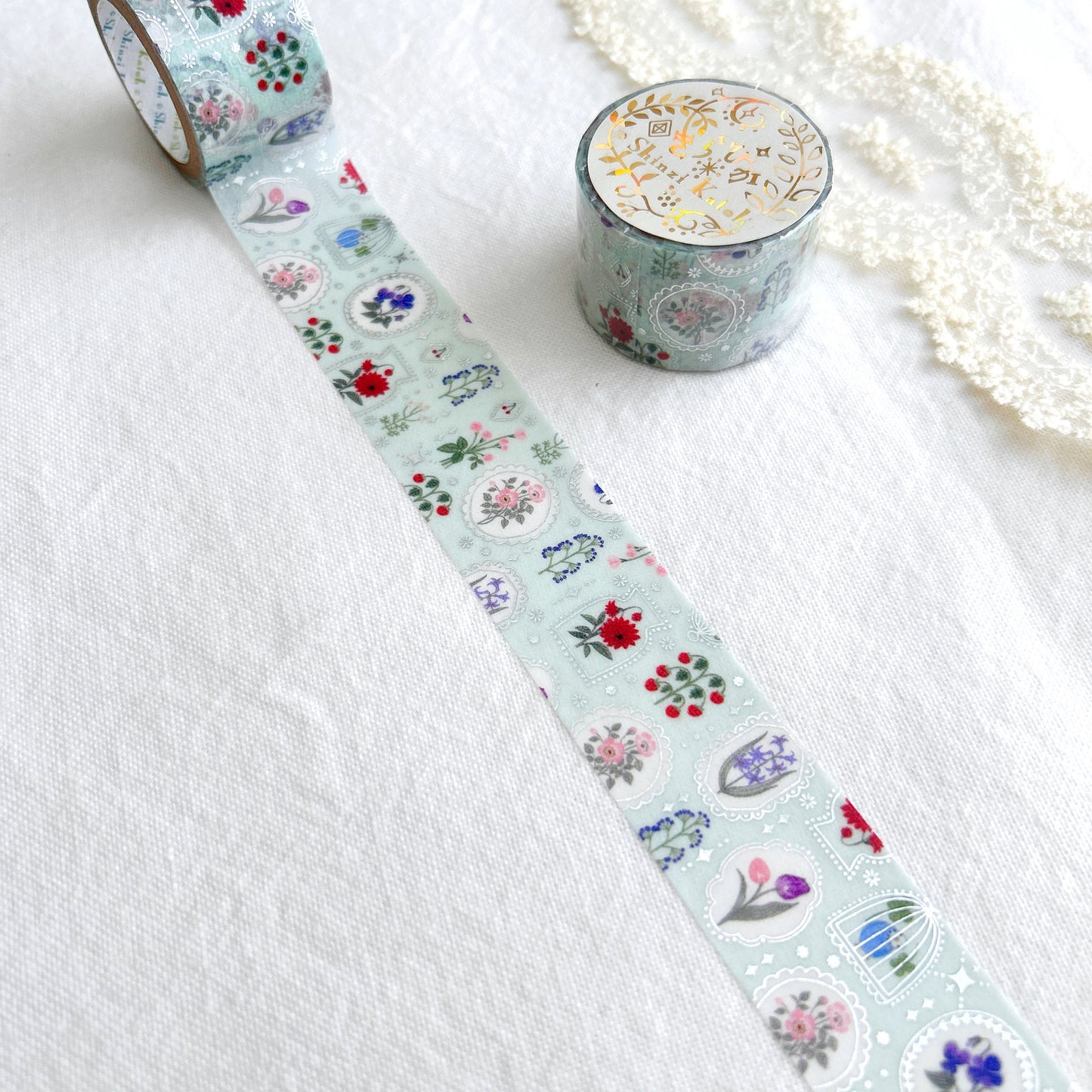 Shinzi Katoh Washi Tape - Botanical