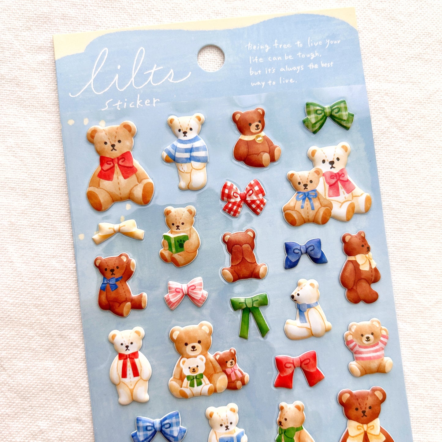 Mind Wave Lils Puffy Stickers - Bear