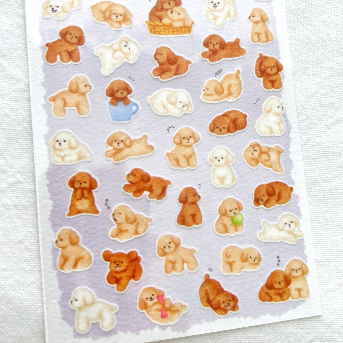 Mind Wave Mame Mame Stickers - Toy Poodle
